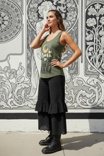 Load image into Gallery viewer, Moonlight Poly Tank, Vintage Art Print, Wearable Art