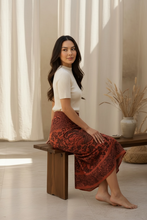 Load image into Gallery viewer, Phoenix + Floral Sarong Scarf