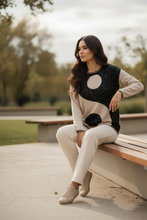 Load image into Gallery viewer, Yin Yang Women’s Straight Bottom Knitted Sweater