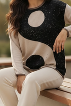 Load image into Gallery viewer, Yin Yang Women’s Straight Bottom Knitted Sweater