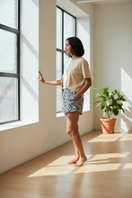 Load image into Gallery viewer, Flower & Vine Cotton Shorts