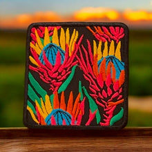 Load image into Gallery viewer, Protea Flower Art Patch, Embroidered Patch