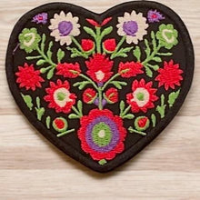 Load image into Gallery viewer, Floral Folk Art Patch, Embroidered Patch