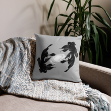 Load image into Gallery viewer, Kio Fish Galaxy Pillow by Melodia Gallery