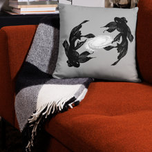 Load image into Gallery viewer, Kio Fish Galaxy Pillow by Melodia Gallery