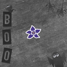 Load image into Gallery viewer, Columbine Flower Sticker, Art Sticker