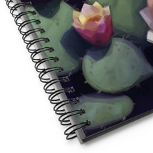 Load image into Gallery viewer, Prickly Pears in Bloom Notebook, Art Notebook, Original Oil Painting by Melodia