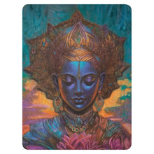 Load image into Gallery viewer, Art of Stillness Sherpa Blanket, Art Blanket