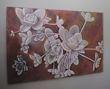 Load image into Gallery viewer, Echeveria I Succulent Original Oil Painting
