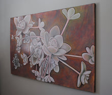 Load image into Gallery viewer, Echeveria I Succulent Original Oil Painting