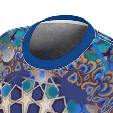 Load image into Gallery viewer, Blue Vishuddha Mandala Women's AOP Cut & Sew Tee