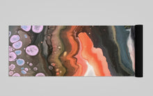 Load image into Gallery viewer, Geode Painting Yoga Mat, Earthy, Organic, Original Art By Melodia, High Quality Sublimation Print On Premium Yoga Mat