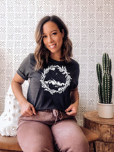 Load image into Gallery viewer, Wanderlust Short-Sleeve Unisex T-Shirt, Art by Melodia, Sublimation Tee, Nature Lover, Travel Shirt, Mountains, Colorado, Botanical, Boho