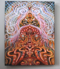 Load image into Gallery viewer, Energy Temple I Original Oil Painting