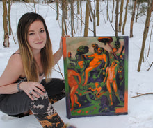 Load image into Gallery viewer, Triumphal Procession of Bacchus Original Painting