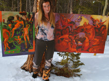 Load image into Gallery viewer, Triumphal Procession of Bacchus Original Painting