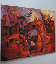 Load image into Gallery viewer, The Tiger Hunt Original Oil Painting