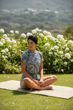 Load image into Gallery viewer, Floral + Vine Art Nouveau All-Over Print Crop Tee
