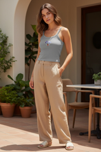 Load image into Gallery viewer, Colorado Love Women’s Micro-rib Tank Top, Columbine State Flower &amp; Flag Design Tank
