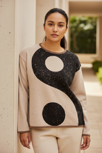 Load image into Gallery viewer, Yin Yang Women’s Straight Bottom Knitted Sweater
