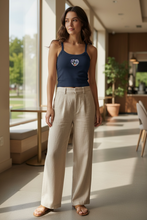 Load image into Gallery viewer, Colorado Love Women’s Micro-rib Tank Top, Columbine State Flower &amp; Flag Design Tank
