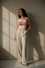 Load image into Gallery viewer, Women’s Micro-Rib Tank Top: Women's Cotton Tank Top: Qing Dynasty Dragon Medallion Graphic Tee | 17th Century Chinese Textile Art | Unknown Artist Collection
