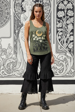 Load image into Gallery viewer, Moonlight Poly Tank, Vintage Art Print, Wearable Art
