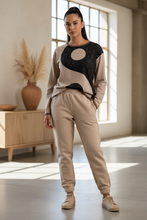 Load image into Gallery viewer, Yin Yang Women’s Straight Bottom Knitted Sweater
