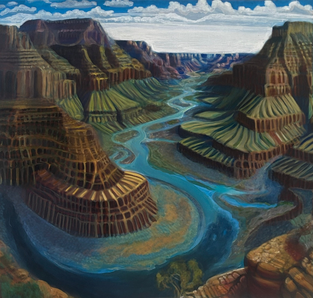 Horseshoe Bend Original Painting