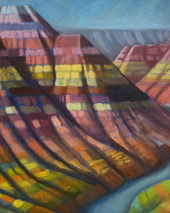 Prismatic Mountainscape