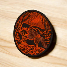 Load image into Gallery viewer, Fox Art Patch II, Embroidered Patch
