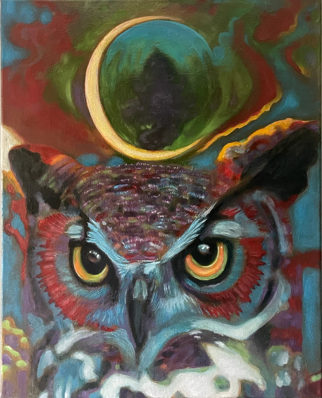 Owl, Original Painting