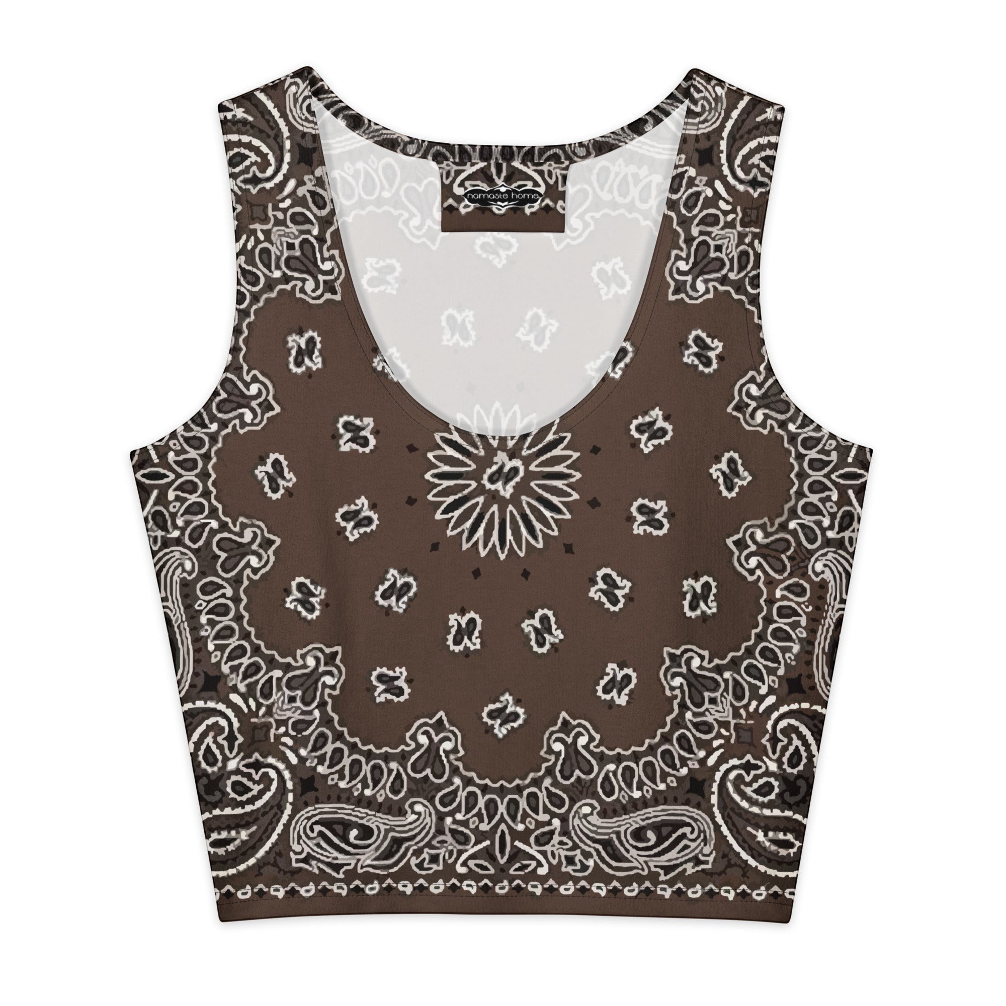 Bandana Cotton Crop Top
