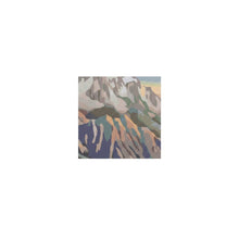 Load image into Gallery viewer, Melodia Gallery Colorado Front Range car magnet, vintage-inspired mountain landscape art, weather-resistant, USA made.
