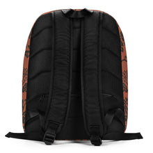 Load image into Gallery viewer, Melodia Gallery Phoenix + Floral Minimalist Backpack with padded straps and back.
