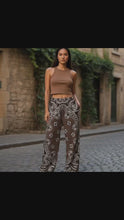 Load and play video in Gallery viewer, Bandana Cotton Wide Leg Pants- Unisex Sizing
