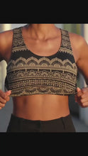Load and play video in Gallery viewer, Shakti Lace Cotton Crop Top
