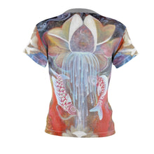 Load image into Gallery viewer, Pisces Oil Painting on Women&#39;s AOP Cut &amp; Sew Tee
