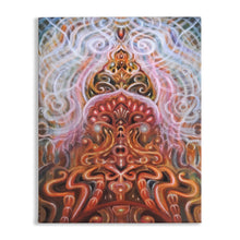 Load image into Gallery viewer, Energy Temple Oil Painting By Melodia Reproduced On Traditional Stretched Canvas, Original Art, Wall Art, Meditation, Spiritual, Energy Art
