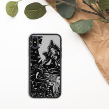 Load image into Gallery viewer, Lakshmi Biodegradable iPhone Case, Original Art by Melodia, Sublimation Printed on Eco-Friendly Phone Case, Goddess, Boho Case
