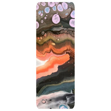 Load image into Gallery viewer, Geode Painting Yoga Mat, Earthy, Organic, Original Art By Melodia, High Quality Sublimation Print On Premium Yoga Mat
