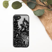 Load image into Gallery viewer, Lakshmi Biodegradable iPhone Case, Original Art by Melodia, Sublimation Printed on Eco-Friendly Phone Case, Goddess, Boho Case
