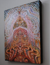 Load image into Gallery viewer, Energy Temple I Original Oil Painting
